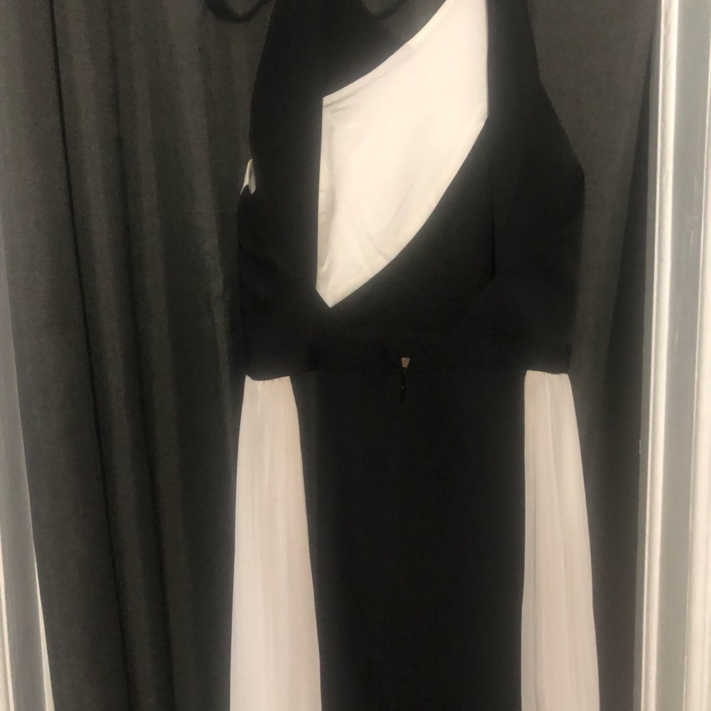 Sexy open back BCBG dress
